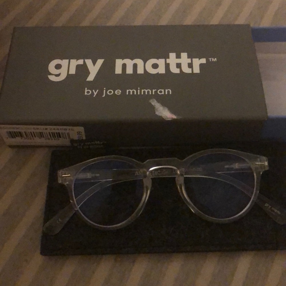 Gry Mattr blue blocking readers - +0